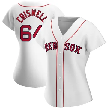 Cooper Criswell Women's Boston Red Sox Authentic Home Jersey - White