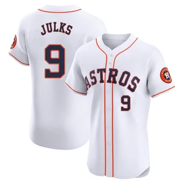 Corey Julks Men's Houston Astros Elite Home Jersey - White