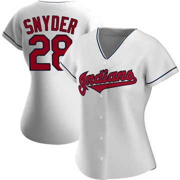 Cory Snyder Women's Cleveland Guardians Authentic Home Jersey - White