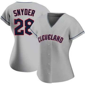 Cory Snyder Women's Cleveland Guardians Authentic Road Jersey - Gray