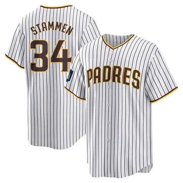 Craig Stammen Men's San Diego Padres Replica 2024 World Tour Seoul Series Home Jersey - White