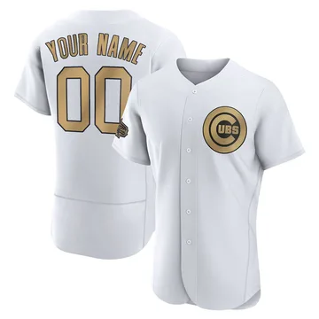 Custom Men's Chicago Cubs Game Authentic 2022 All-Star Jersey - White