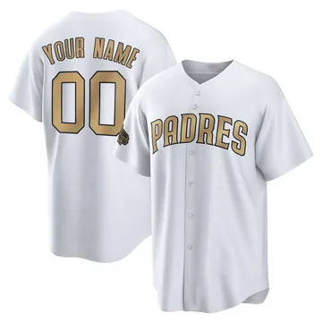 Custom Men's San Diego Padres Game Replica 2022 All-Star Jersey - White