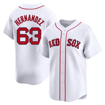 Darwinzon Hernandez Men's Boston Red Sox Limited Home Jersey - White