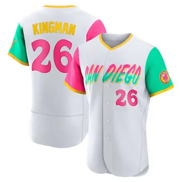 Dave Kingman Men's San Diego Padres Authentic 2022 City Connect Jersey - White