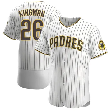 Dave Kingman Men's San Diego Padres Authentic Home Jersey - White/Brown