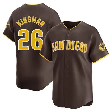 Dave Kingman Men's San Diego Padres Limited Away Jersey - Brown