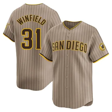 Dave Winfield Men's San Diego Padres Limited Tan Alternate Jersey