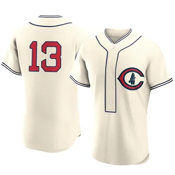 David Bote Men's Chicago Cubs Authentic 2022 Field Of Dreams Jersey - Cream