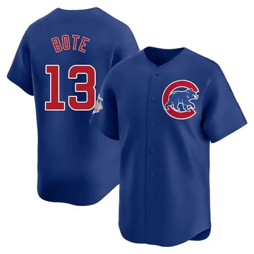 David Bote Men's Chicago Cubs Limited Alternate Jersey - Royal