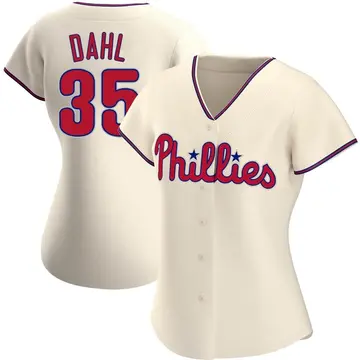 David Dahl Women's Philadelphia Phillies Authentic Alternate Jersey - Cream