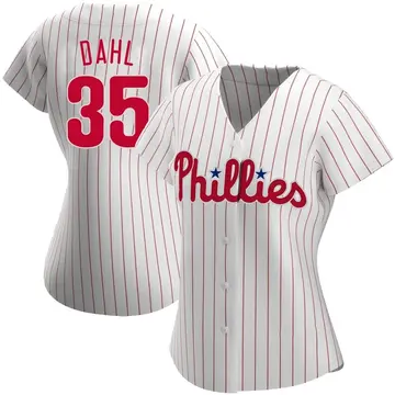 David Dahl Women's Philadelphia Phillies Authentic Home Jersey - White