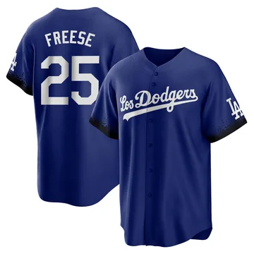 David Freese Youth Los Angeles Dodgers Replica 2021 City Connect Jersey - Royal