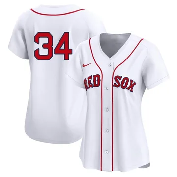 David Ortiz Women's Boston Red Sox Limited 2nd Home Jersey - White