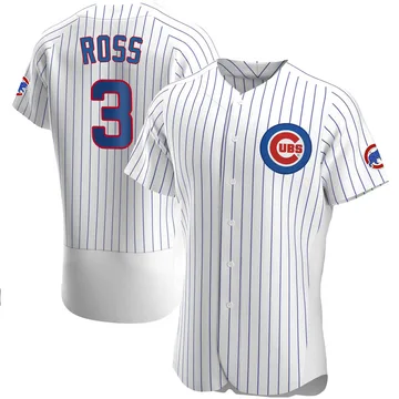 David Ross Men's Chicago Cubs Authentic Home Jersey - White