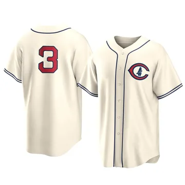 David Ross Men's Chicago Cubs Replica 2022 Field Of Dreams Jersey - Cream