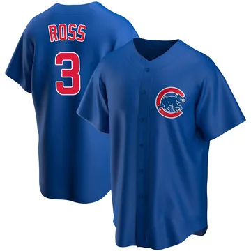 David Ross Men's Chicago Cubs Replica Alternate Jersey - Royal