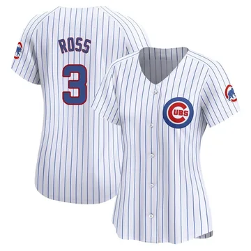 David Ross Women's Chicago Cubs Limited Home Jersey - White