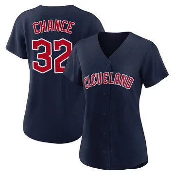 Dean Chance Women's Cleveland Guardians Authentic Alternate Jersey - Navy