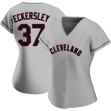 Dennis Eckersley Women's Cleveland Guardians Replica Road Jersey - Gray