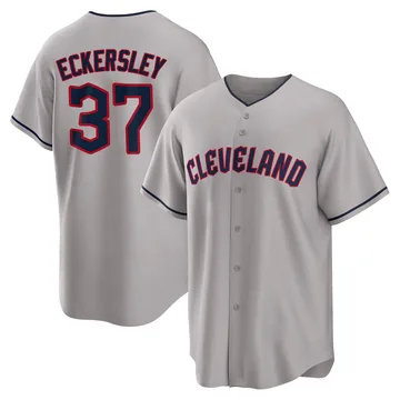 Dennis Eckersley Youth Cleveland Guardians Replica Road Jersey - Gray