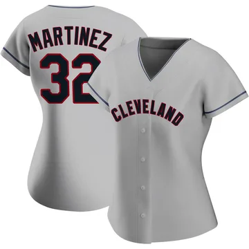 Dennis Martinez Women's Cleveland Guardians Authentic Road Jersey - Gray