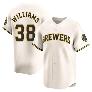 Devin Williams Men's Milwaukee Brewers Limited Home Jersey - Cream