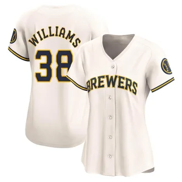 Devin Williams Women's Milwaukee Brewers Limited Home Jersey - Cream