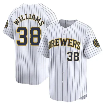 Devin Williams Youth Milwaukee Brewers Limited Alternate Jersey - White