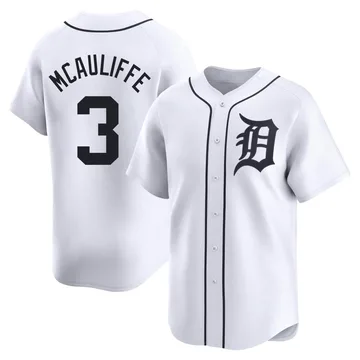 Dick Mcauliffe Men's Detroit Tigers Limited Home Jersey - White