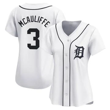 Dick Mcauliffe Women's Detroit Tigers Limited Home Jersey - White