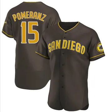 Drew Pomeranz Men's San Diego Padres Authentic Road Jersey - Brown