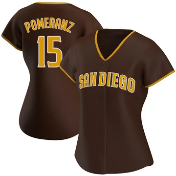 Drew Pomeranz Women's San Diego Padres Authentic Road Jersey - Brown