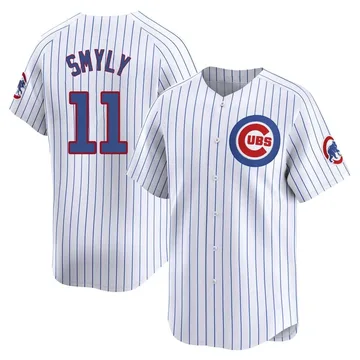 Drew Smyly Men's Chicago Cubs Limited Home Jersey - White