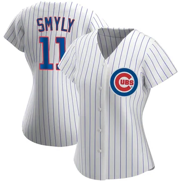 Drew Smyly Women's Chicago Cubs Authentic Home Jersey - White