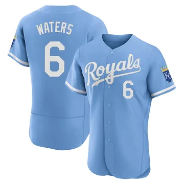 Drew Waters Men's Kansas City Royals Authentic 2022 Alternate Jersey - Light Blue