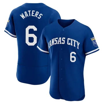 Drew Waters Men's Kansas City Royals Authentic 2022 Alternate Jersey - Royal