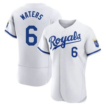 Drew Waters Men's Kansas City Royals Authentic 2022 Home Jersey - White