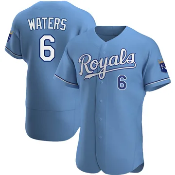 Drew Waters Men's Kansas City Royals Authentic Alternate Jersey - Light Blue