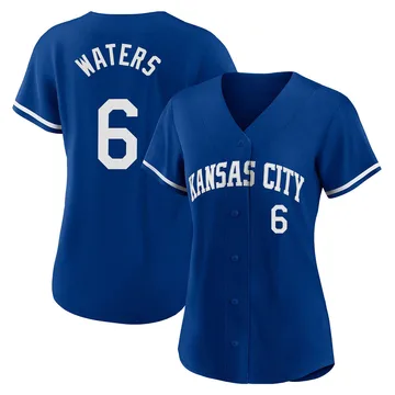 Drew Waters Men's Kansas City Royals Replica 2022 Alternate Jersey - Royal