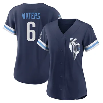 Drew Waters Women's Kansas City Royals Authentic 2022 City Connect Jersey - Navy