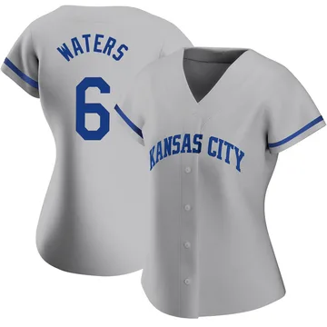 Drew Waters Women's Kansas City Royals Authentic 2022 Road Jersey - Gray