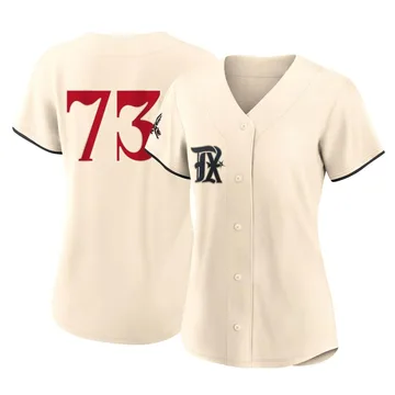 Dustin Harris Women's Texas Rangers Authentic 2023 City Connect Jersey - Cream