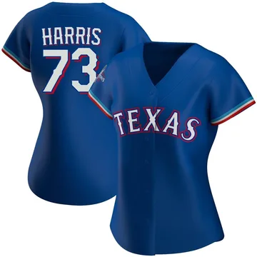 Dustin Harris Women's Texas Rangers Authentic Alternate 2023 World Series Champions Jersey - Royal