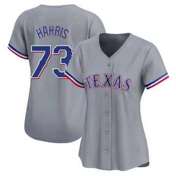 Dustin Harris Women's Texas Rangers Limited Away Jersey - Gray