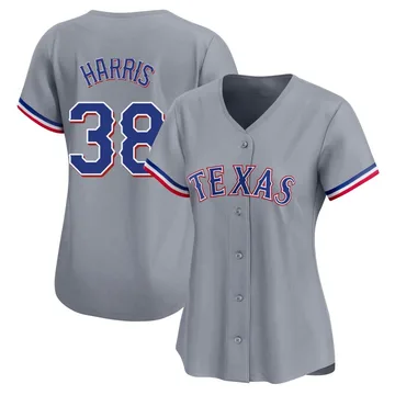 Dustin Harris Women's Texas Rangers Limited Away Jersey - Gray