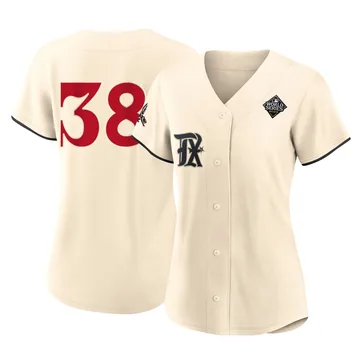 Dustin Harris Women's Texas Rangers Replica 2023 City Connect 2023 World Series Jersey - Cream