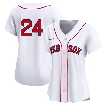 Dwight Evans Women's Boston Red Sox Limited 2nd Home Jersey - White