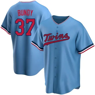 Dylan Bundy Youth Minnesota Twins Replica Alternate Jersey - Light Blue