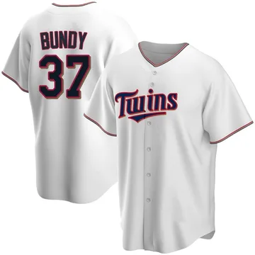 Dylan Bundy Youth Minnesota Twins Replica Home Jersey - White